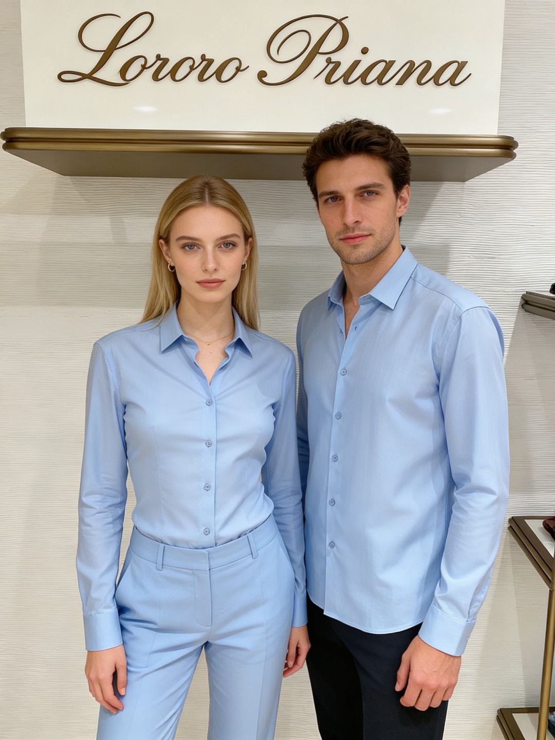 loro Piana1936新款衬衫#,客供天丝+棉质纤维混纺面料,精细的做工凸显面料质感,比普通棉质来