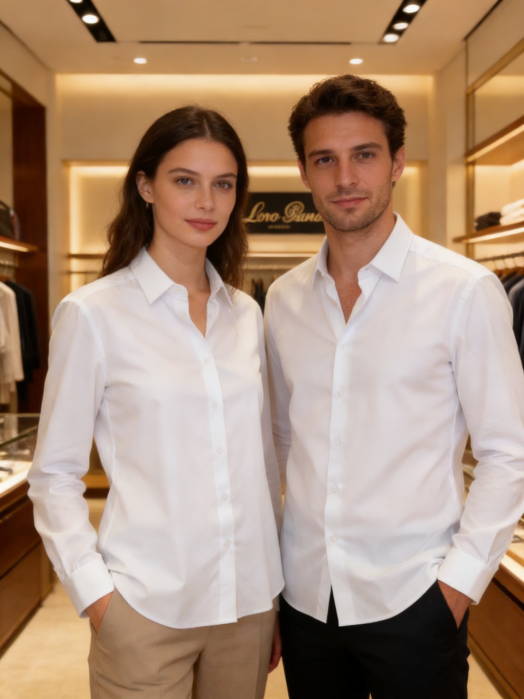 loro Piana1936新款衬衫#,客供天丝+棉质纤维混纺面料,精细的做工凸显面料质感,比普通棉质来