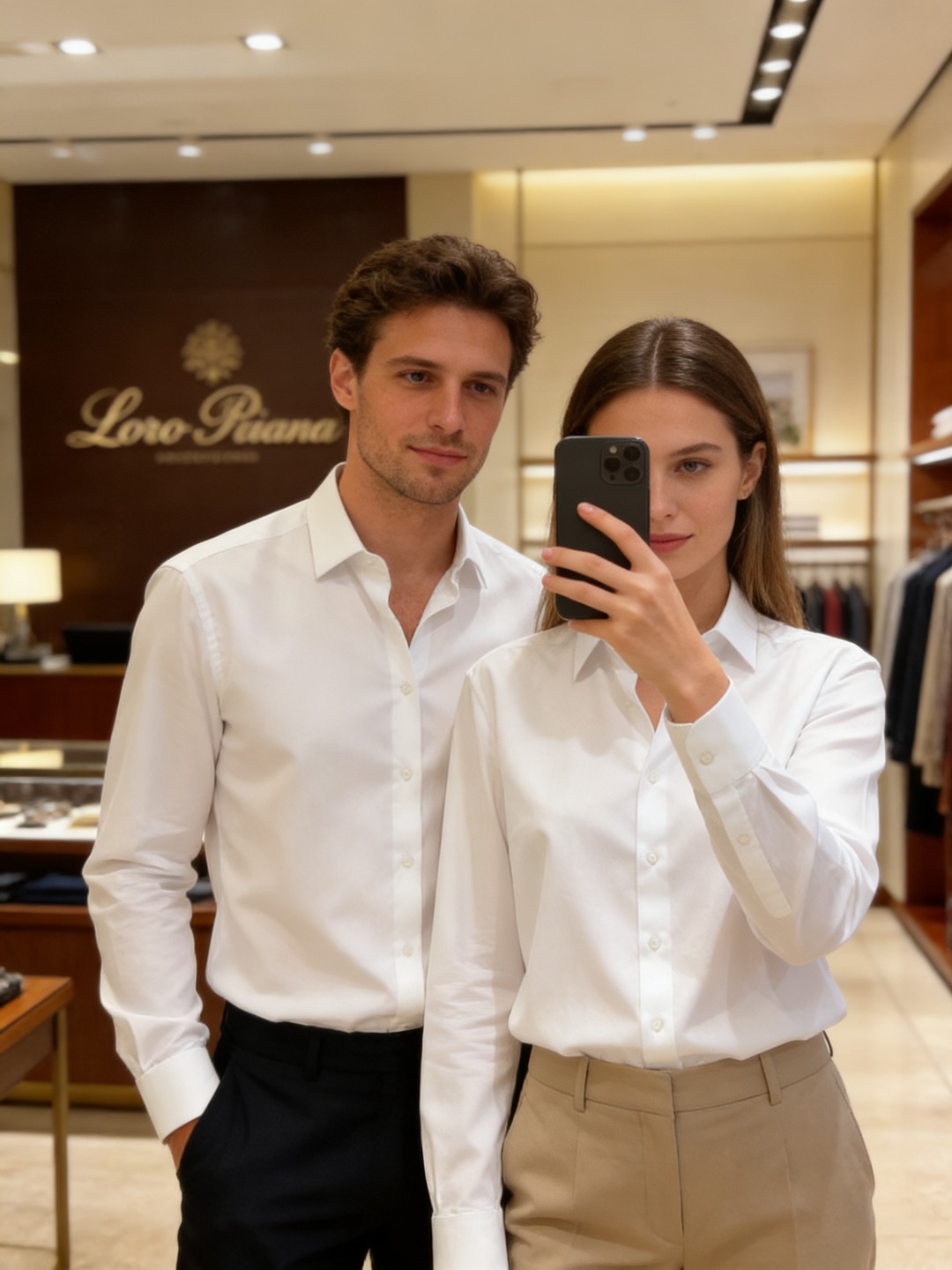 loro Piana1936新款衬衫#,客供天丝+棉质纤维混纺面料,精细的做工凸显面料质感,比普通棉质来