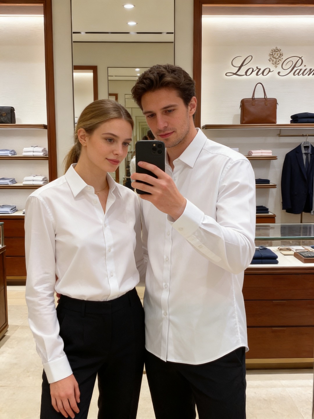 loro Piana1936新款衬衫#,客供天丝+棉质纤维混纺面料,精细的做工凸显面料质感,比普通棉质来