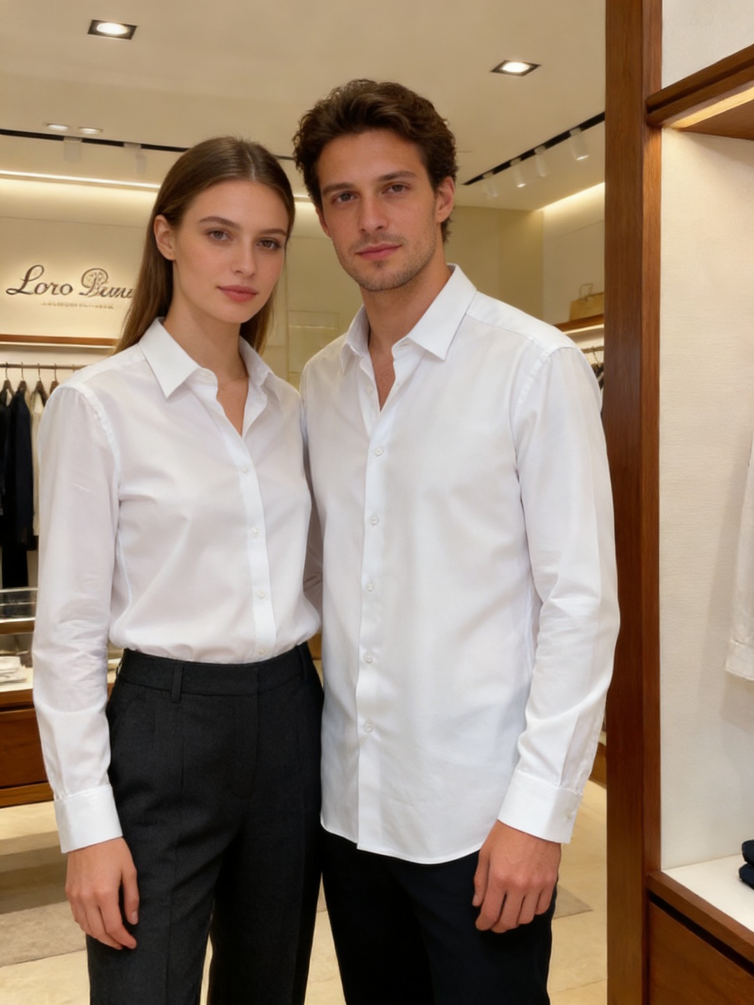 loro Piana1936新款衬衫#,客供天丝+棉质纤维混纺面料,精细的做工凸显面料质感,比普通棉质来