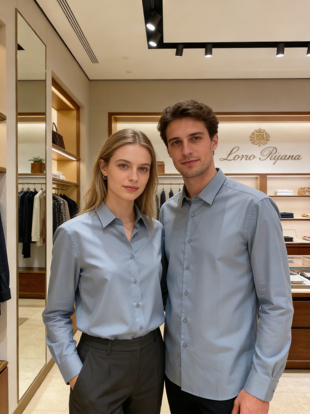 loro Piana1936新款衬衫#,客供天丝+棉质纤维混纺面料,精细的做工凸显面料质感,比普通棉质来