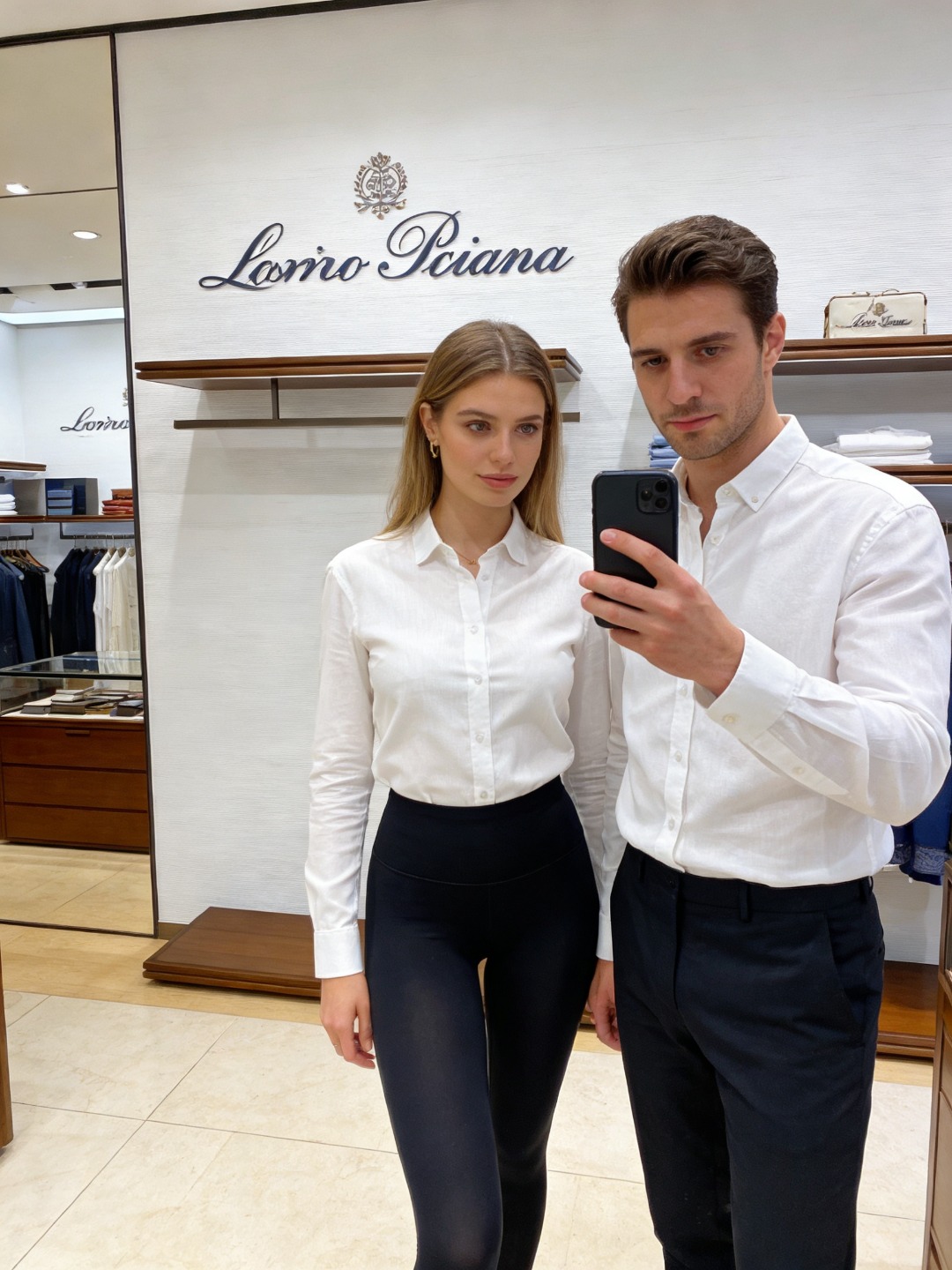 loro Piana 男士2026简约商务休闲长袖衬衫#非常适合追求品质的男士！奢华亚麻面料，亚麻被誉为