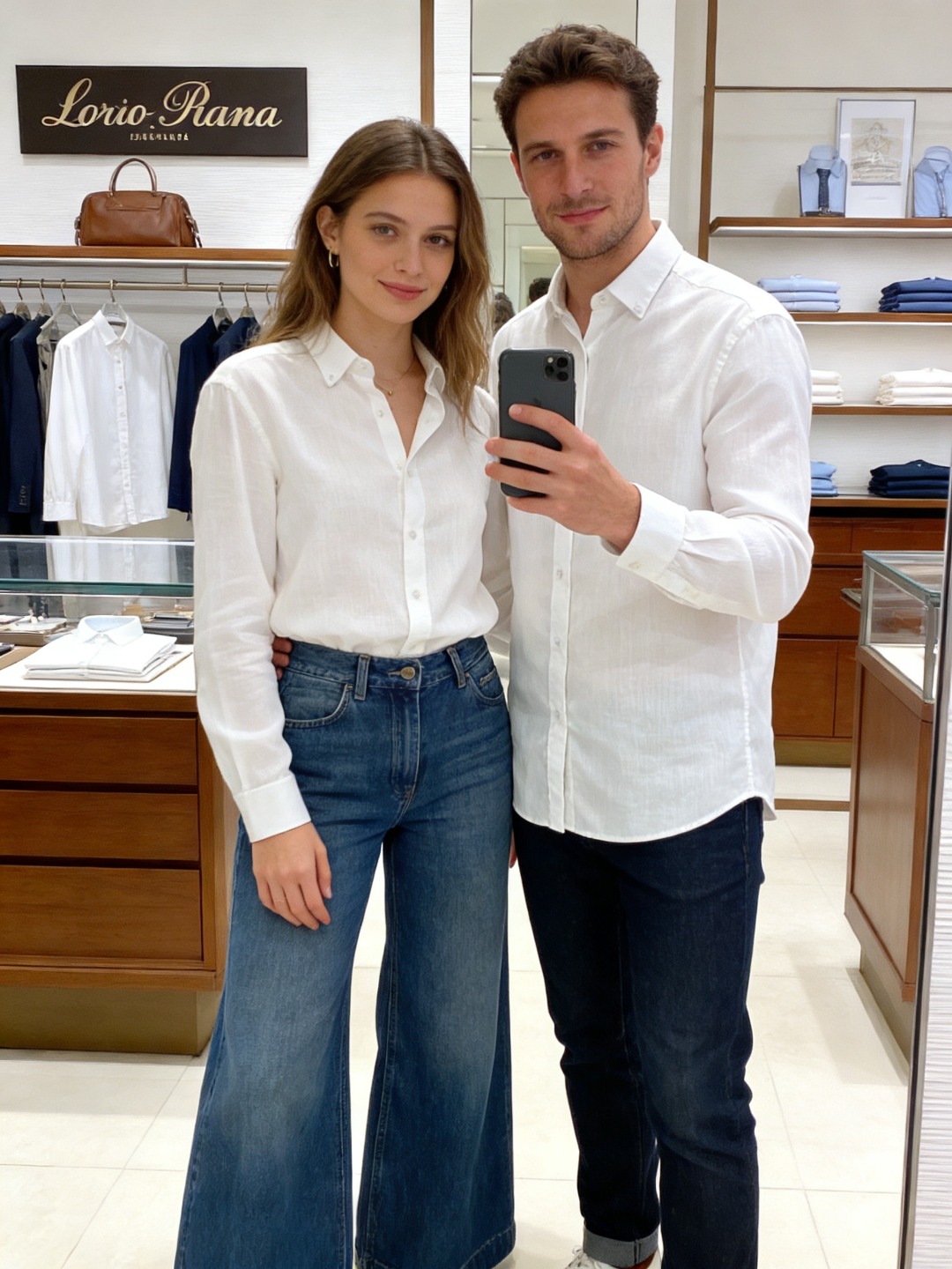 loro Piana 男士2026简约商务休闲长袖衬衫#非常适合追求品质的男士！奢华亚麻面料，亚麻被誉为