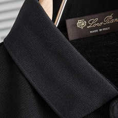 Loro Piana2026SS客供精梳棉+再生纤维素纤维网眼珠地丝光处理丝滑透气凉爽定织翻领男士商务休 Loro Piana2026SS客供精梳棉+再生纤维素纤维网眼珠地丝光处理丝滑透气凉爽定织翻领男士商务休