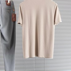Loro Piana2026SS客供精梳棉+再生纤维素纤维网眼珠地丝光处理丝滑透气凉爽定织翻领男士商务休 Loro Piana2026SS客供精梳棉+再生纤维素纤维网眼珠地丝光处理丝滑透气凉爽定织翻领男士商务休