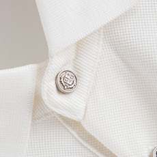 Loro Piana2026SS客供精梳棉+再生纤维素纤维网眼珠地丝光处理丝滑透气凉爽定织翻领男士商务休 Loro Piana2026SS客供精梳棉+再生纤维素纤维网眼珠地丝光处理丝滑透气凉爽定织翻领男士商务休
