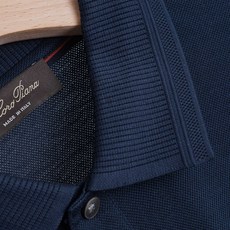☀️☀️ Loro Piana2026SS客供精梳棉+天丝纤维网眼珠地丝光处理丝滑透气凉爽定织翻领男士商 ☀️☀️ Loro Piana2026SS客供精梳棉+天丝纤维网眼珠地丝光处理丝滑透气凉爽定织翻领男士商