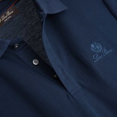☀️☀️ Loro Piana2026SS客供精梳棉+天丝纤维网眼珠地丝光处理丝滑透气凉爽定织翻领男士商 ☀️☀️ Loro Piana2026SS客供精梳棉+天丝纤维网眼珠地丝光处理丝滑透气凉爽定织翻领男士商