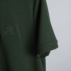 ☀️☀️ Loro Piana2026SS客供精梳棉+天丝纤维网眼珠地丝光处理丝滑透气凉爽定织翻领男士商 ☀️☀️ Loro Piana2026SS客供精梳棉+天丝纤维网眼珠地丝光处理丝滑透气凉爽定织翻领男士商