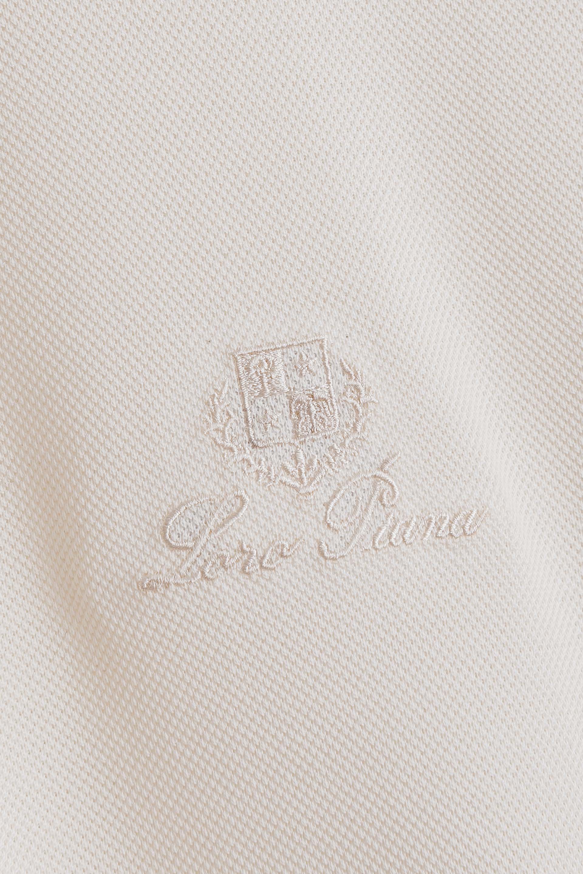 ☀️☀️ Loro Piana2026SS客供精梳棉+天丝纤维网眼珠地丝光处理丝滑透气凉爽定织翻领男士商