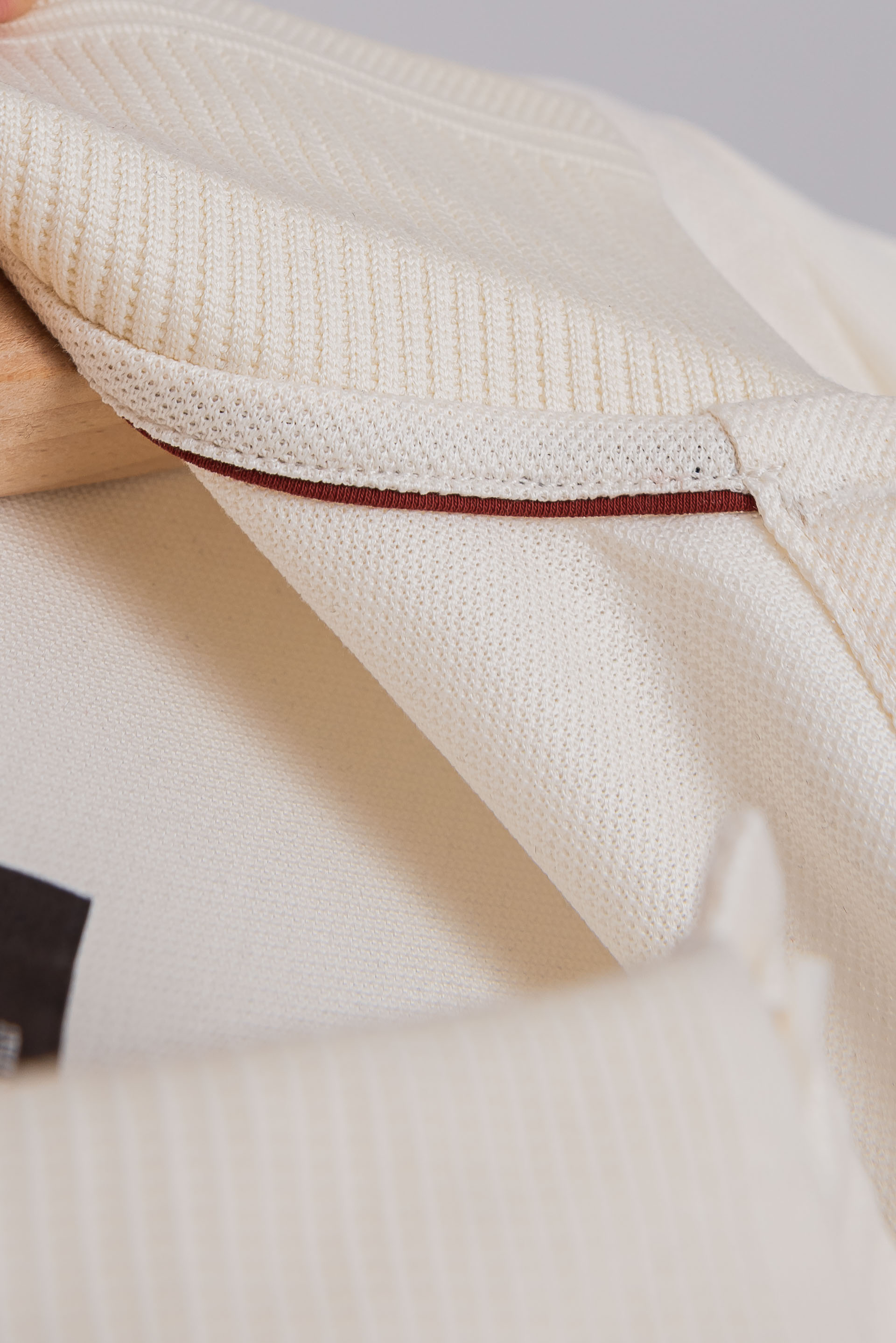 ☀️☀️ Loro Piana2026SS客供精梳棉+天丝纤维网眼珠地丝光处理丝滑透气凉爽定织翻领男士商