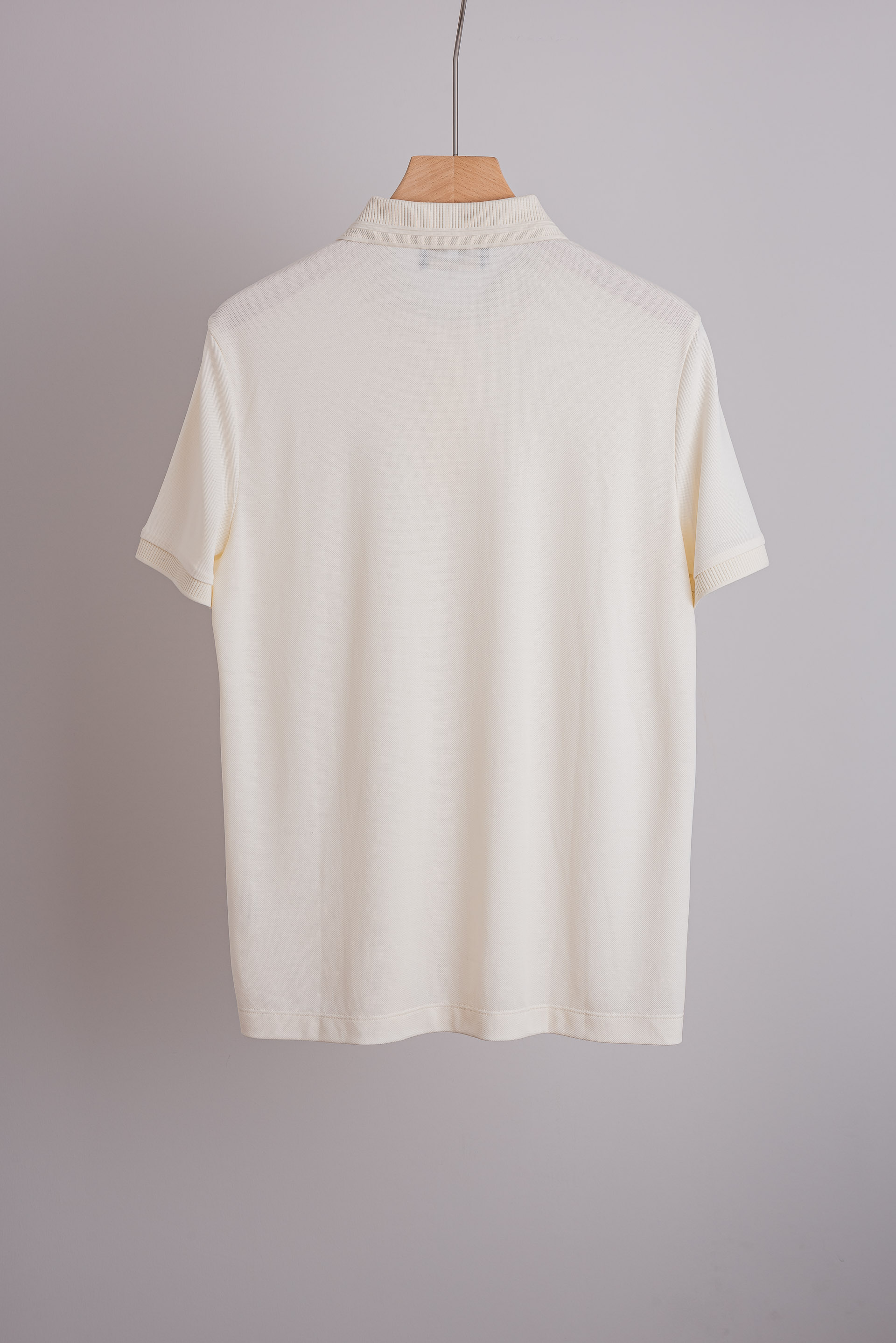 ☀️☀️ Loro Piana2026SS客供精梳棉+天丝纤维网眼珠地丝光处理丝滑透气凉爽定织翻领男士商