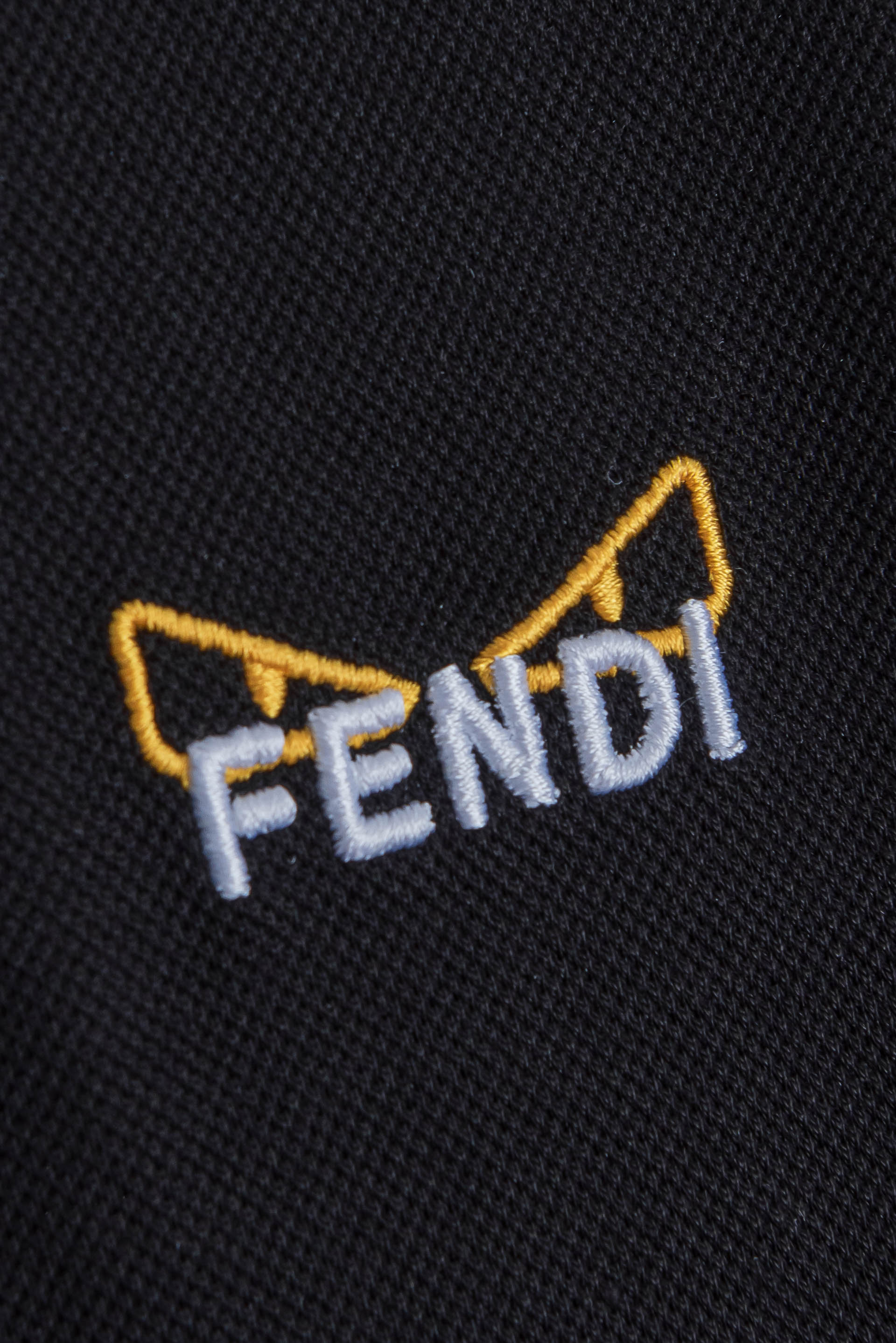 ☀️☀️ FEN* Di    芬迪2026//男士商务休闲纯色翻领短袖POLO衫#客供进口100%珠地