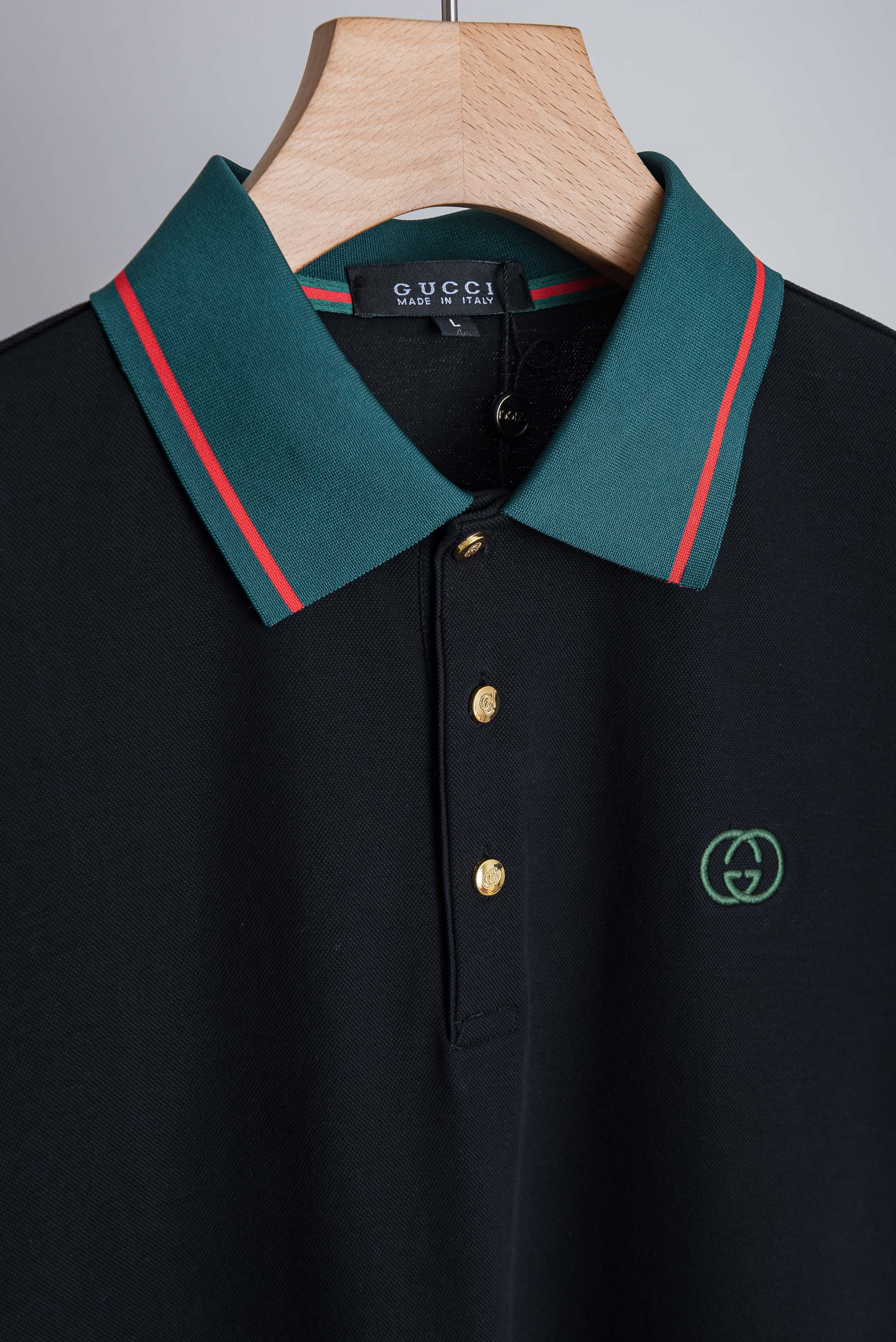 ☀️☀️gucci2026ss最新男士商务休闲纯色翻领短袖POLO衫#客供进口100%珠地棉面料，甄选上