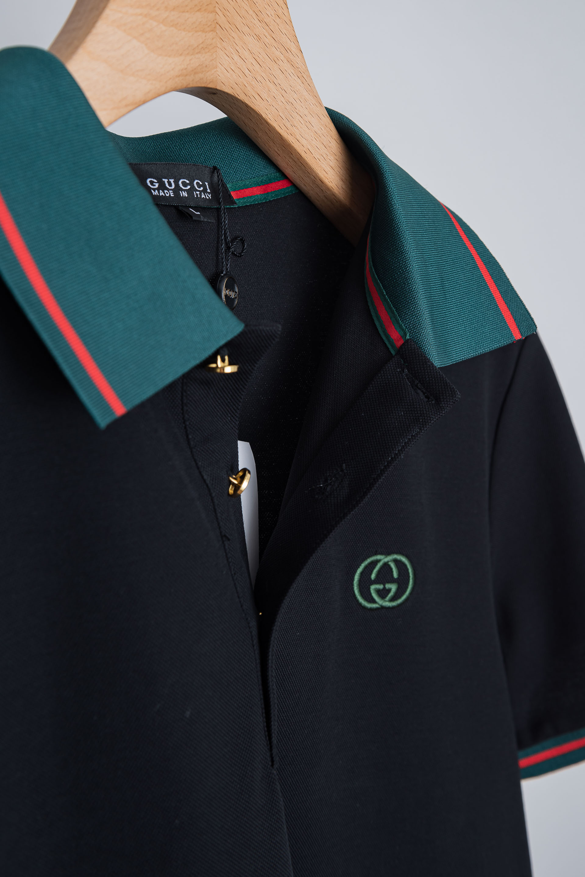 ☀️☀️gucci2026ss最新男士商务休闲纯色翻领短袖POLO衫#客供进口100%珠地棉面料，甄选上