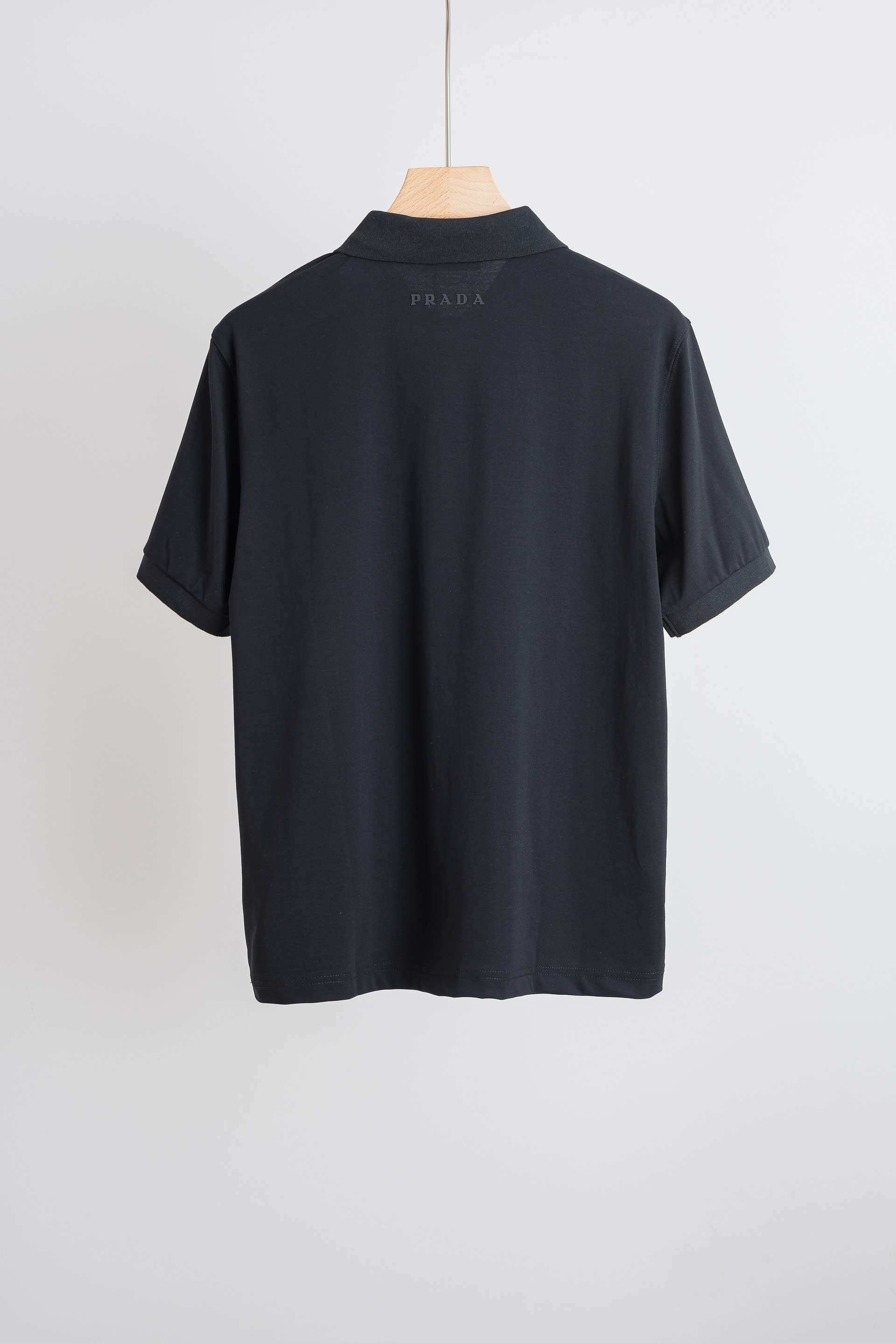 ☀️☀️ Prada 2026ss最新男士商务休闲纯色翻领短袖POLO衫#客供进口100%珠地棉面料，甄