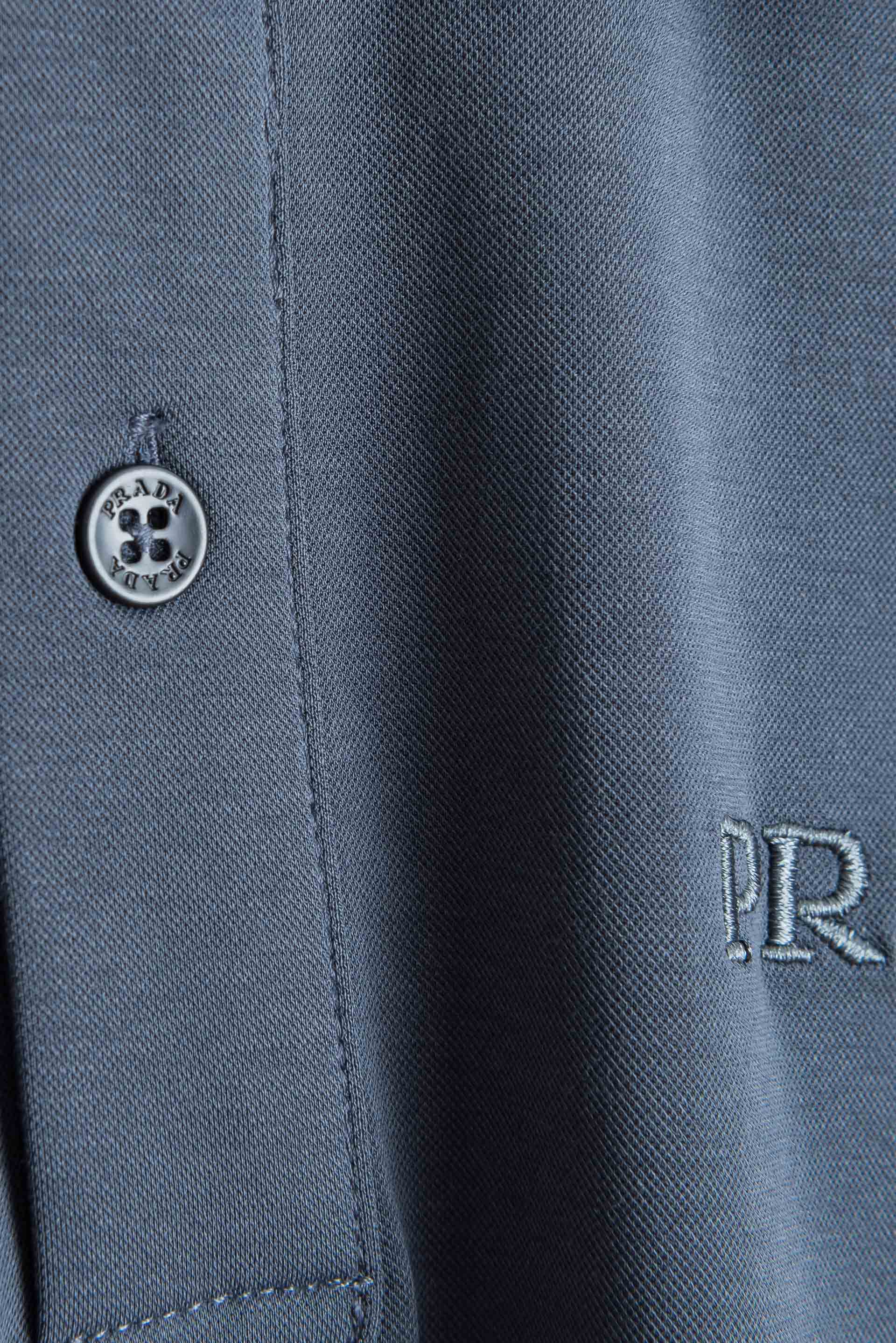 ☀️☀️ Prada 2026ss最新男士商务休闲纯色翻领短袖POLO衫#客供进口100%珠地棉面料，甄