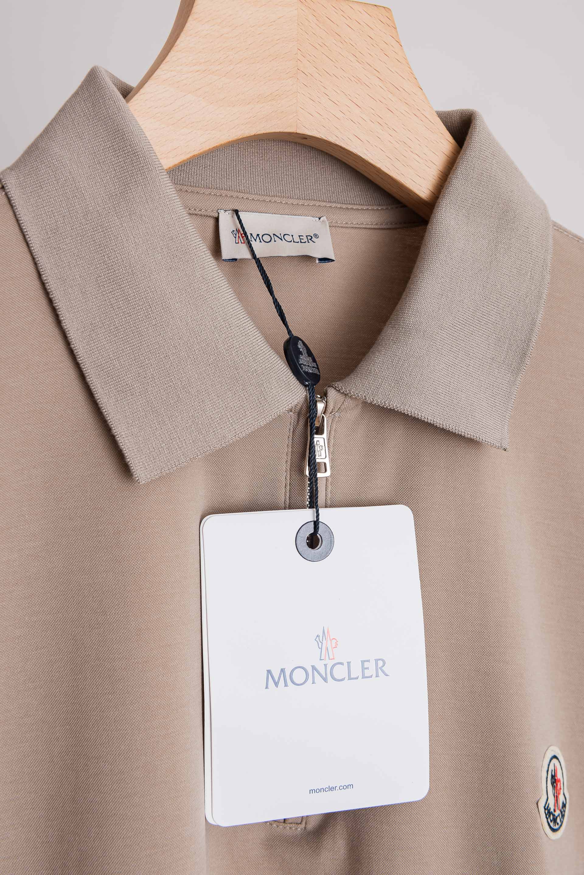 ☀️☀️MONCLER蒙 口2026ss最新男士商务休闲纯色翻领短袖POLO衫#是不张扬的高级感。标志性