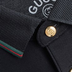 ☀️☀️Gucci古驰2026ss春夏蜂窝六角肌理具有超强透气吸湿排汗男士翻领短袖POLO衫#面料选用客供进口75.6% ☀️☀️Gucci古驰2026ss春夏蜂窝六角肌理具有超强透气吸湿排汗男士翻领短袖POLO衫#面料选用客供进口75.6%