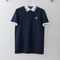LOEWE罗意威2026ss春夏蜂窝六角肌理具有超强透气吸湿排汗男士翻领短袖POLO衫#面料选用客供进口100%棉表层凹 LOEWE罗意威2026ss春夏蜂窝六角肌理具有超强透气吸湿排汗男士翻领短袖POLO衫#面料选用客供进口100%棉表层凹