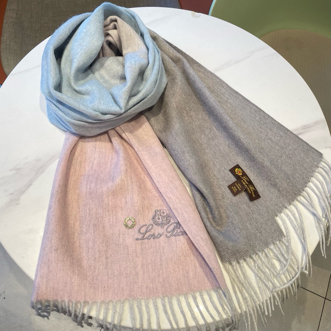 Luxurious Loro Piana Scarf Collection: High-Quality Wool in Vibrant Colors - 图片 6