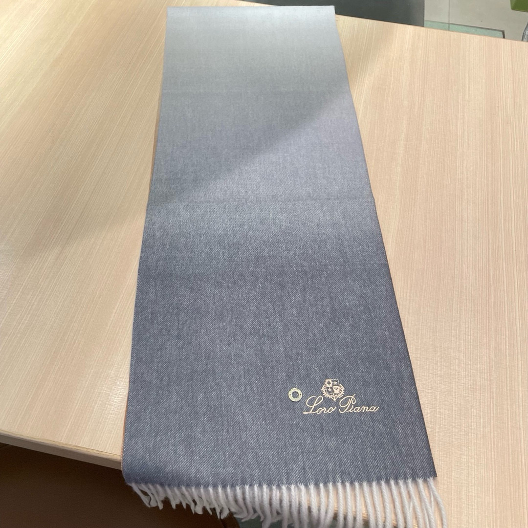 Luxurious Loro Piana Scarf Collection: High-Quality Wool, Timeless Elegance, 35*190 cm, Albas Goat Wool. - 图片 6