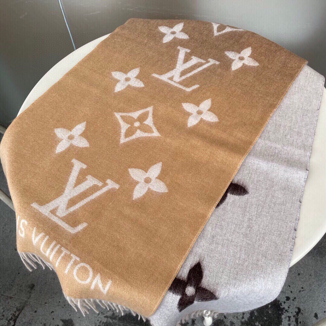  🆕【M73675】Louis Vuitton · REYKJAVIK GRADIENT渐变羊绒围巾❗️