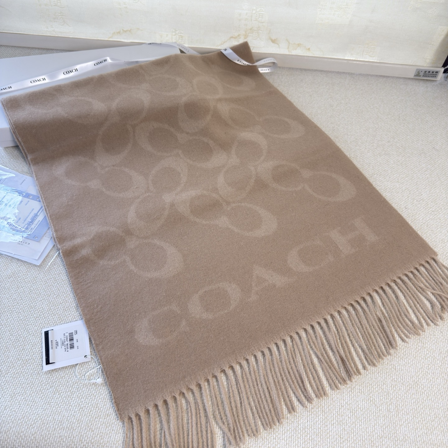 🆕【COCAH · 蔻驰经典斜纹字母】专柜都在抢货的节奏❗️【高端原版尾单全套辅料齐全】Coach经典斜