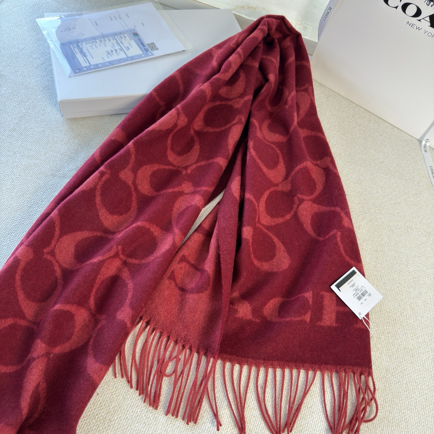 🆕【COCAH · 蔻驰经典斜纹字母】专柜都在抢货的节奏❗️【高端原版尾单全套辅料齐全】Coach经典斜