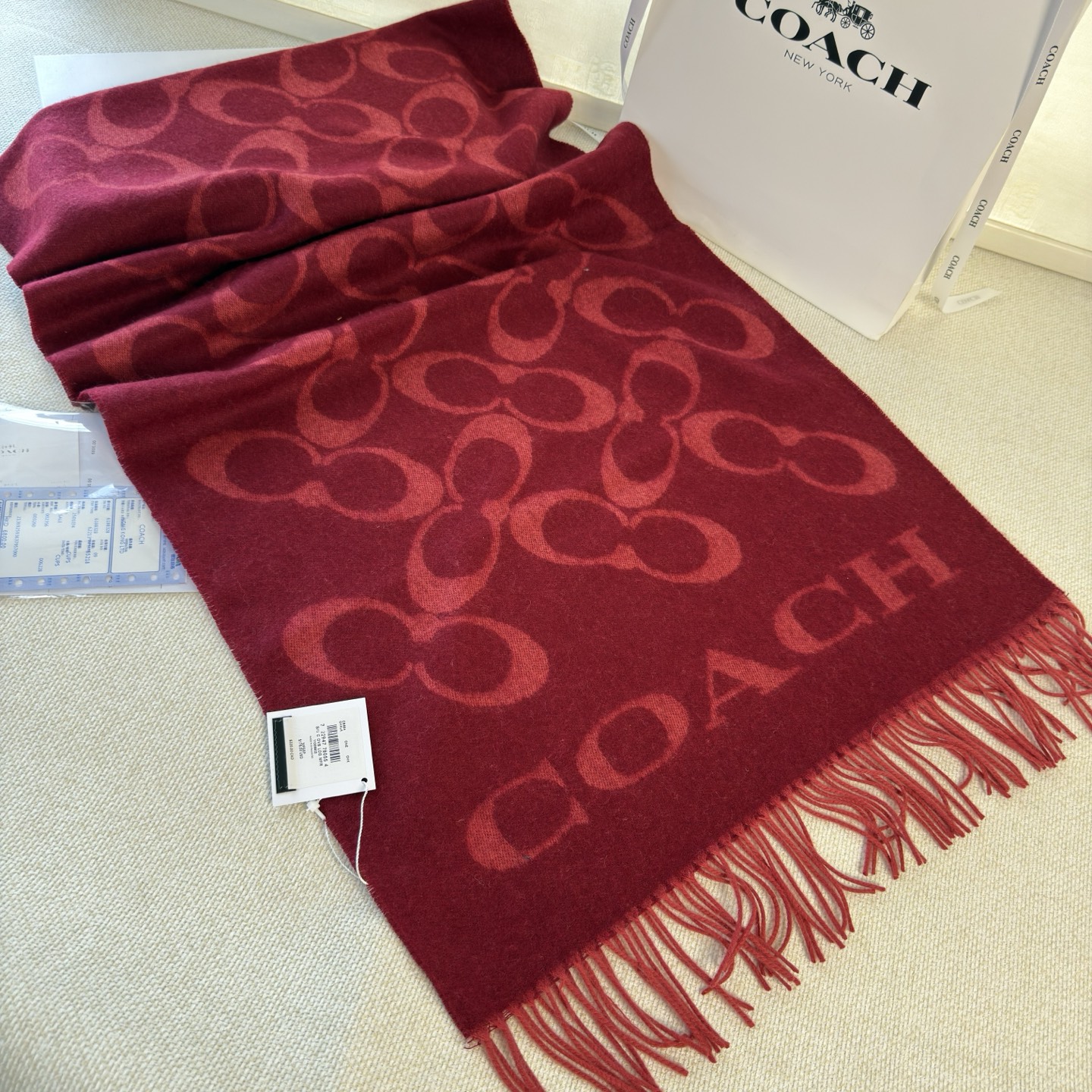 🆕【COCAH · 蔻驰经典斜纹字母】专柜都在抢货的节奏❗️【高端原版尾单全套辅料齐全】Coach经典斜