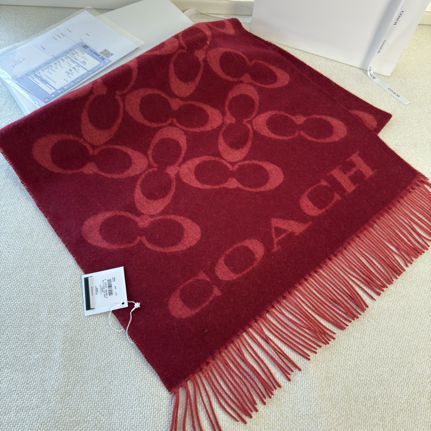 🆕【COCAH · 蔻驰经典斜纹字母】专柜都在抢货的节奏❗️【高端原版尾单全套辅料齐全】Coach经典斜