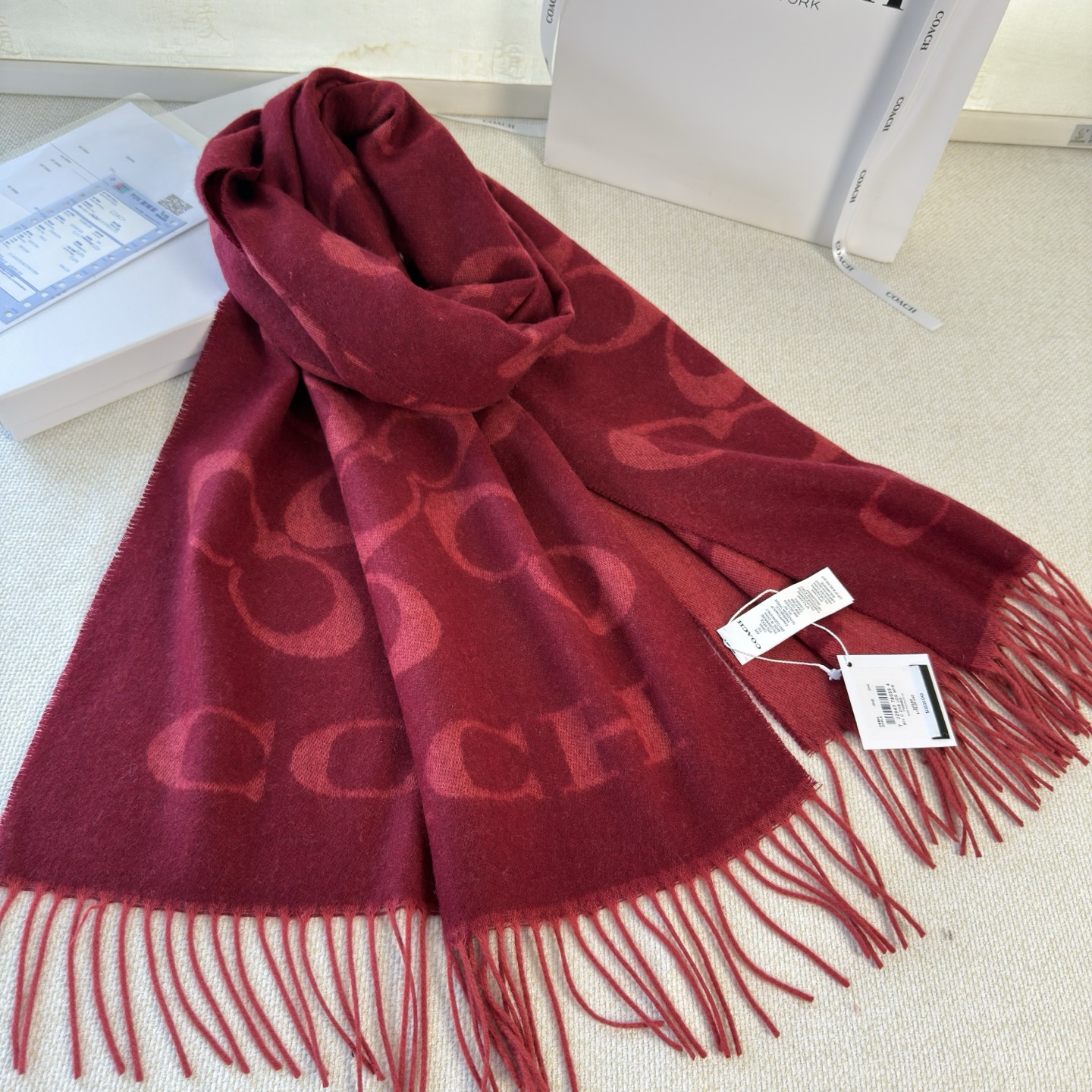 🆕【COCAH · 蔻驰经典斜纹字母】专柜都在抢货的节奏❗️【高端原版尾单全套辅料齐全】Coach经典斜