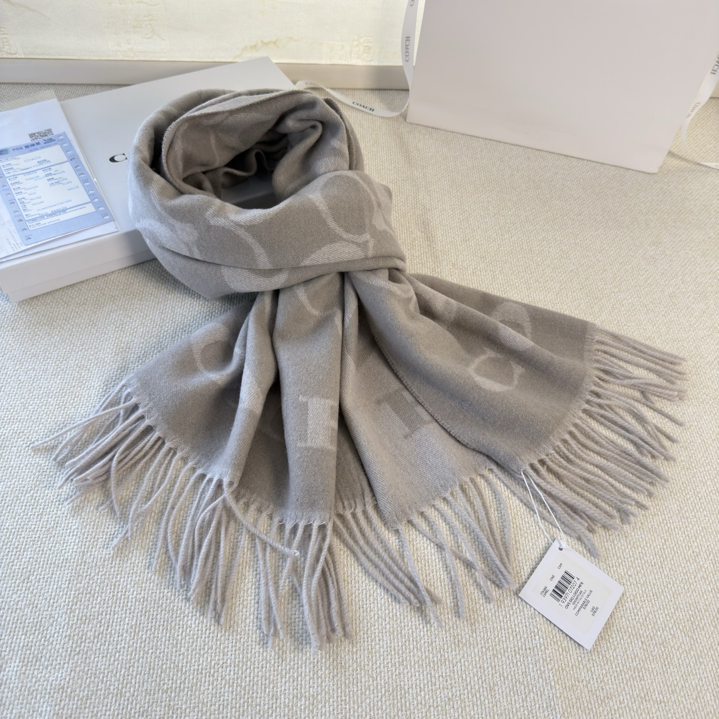 🆕【COCAH · 蔻驰经典斜纹字母】专柜都在抢货的节奏❗️【高端原版尾单全套辅料齐全】Coach经典斜