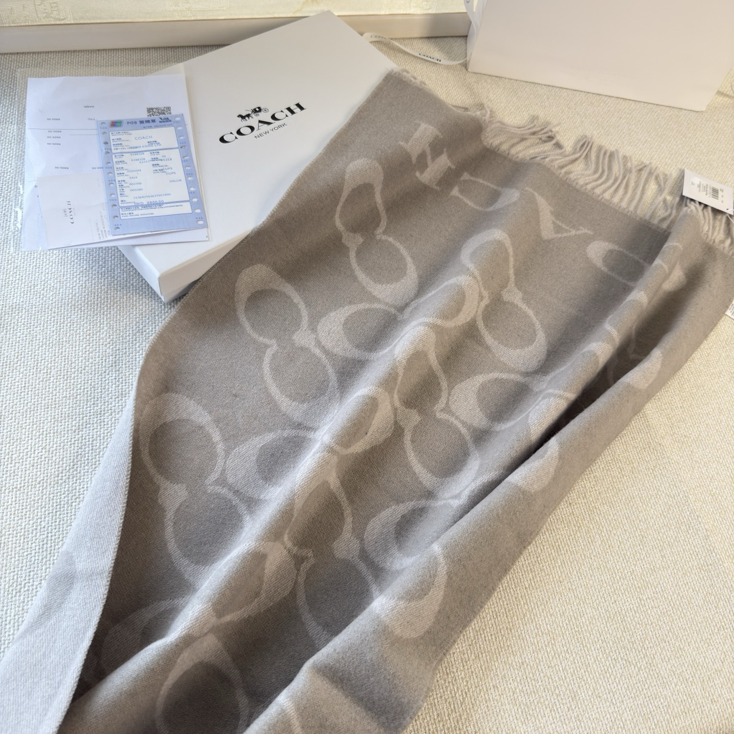 🆕【COCAH · 蔻驰经典斜纹字母】专柜都在抢货的节奏❗️【高端原版尾单全套辅料齐全】Coach经典斜