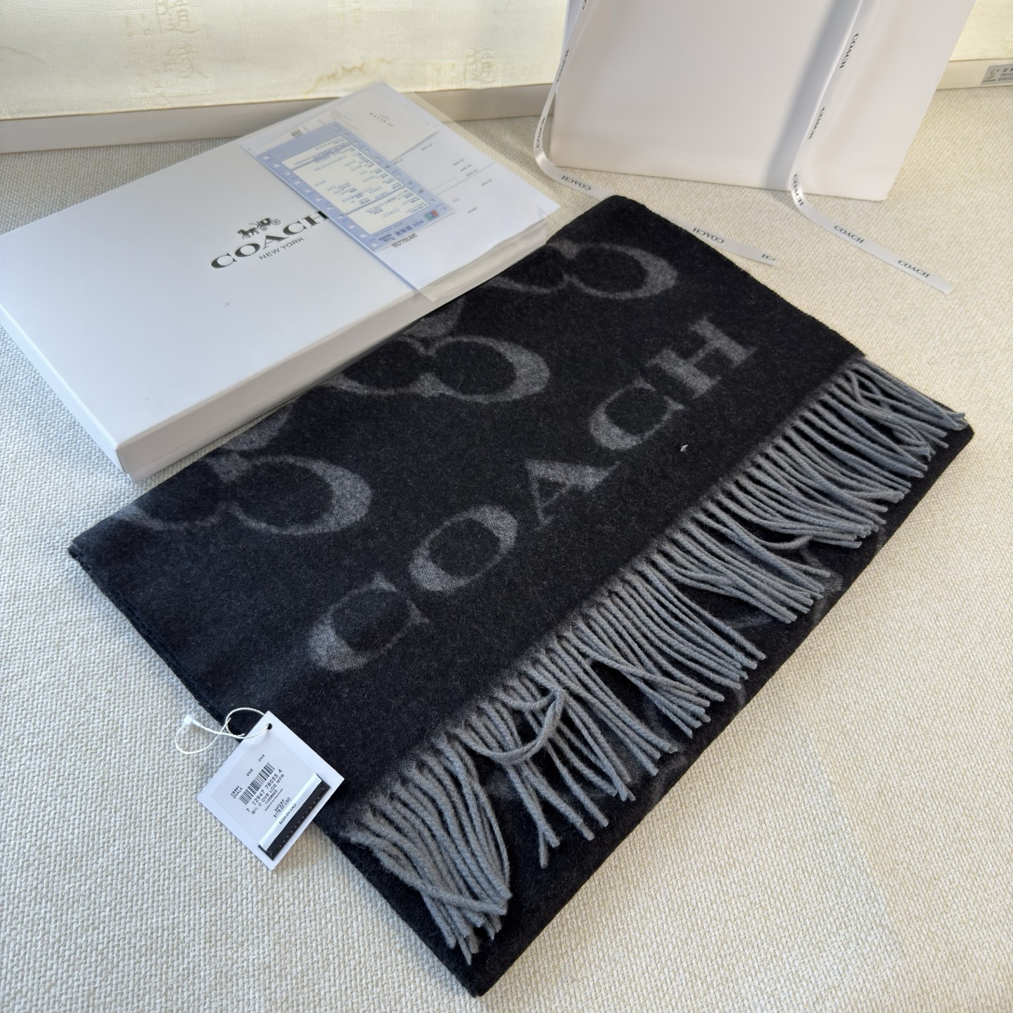 🆕【COCAH · 蔻驰经典斜纹字母】专柜都在抢货的节奏❗️【高端原版尾单全套辅料齐全】Coach经典斜