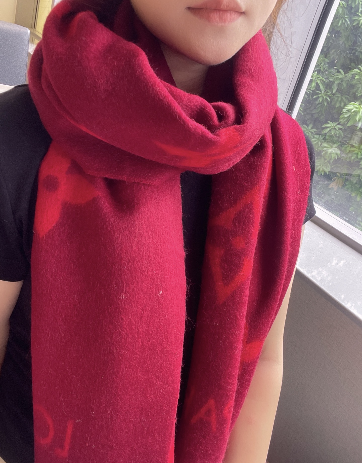 🆕【高端芯片版本】Louis Vitton · 霍思燕同款披肩围巾两用【带芯片+二维码+一色一编码】❗️