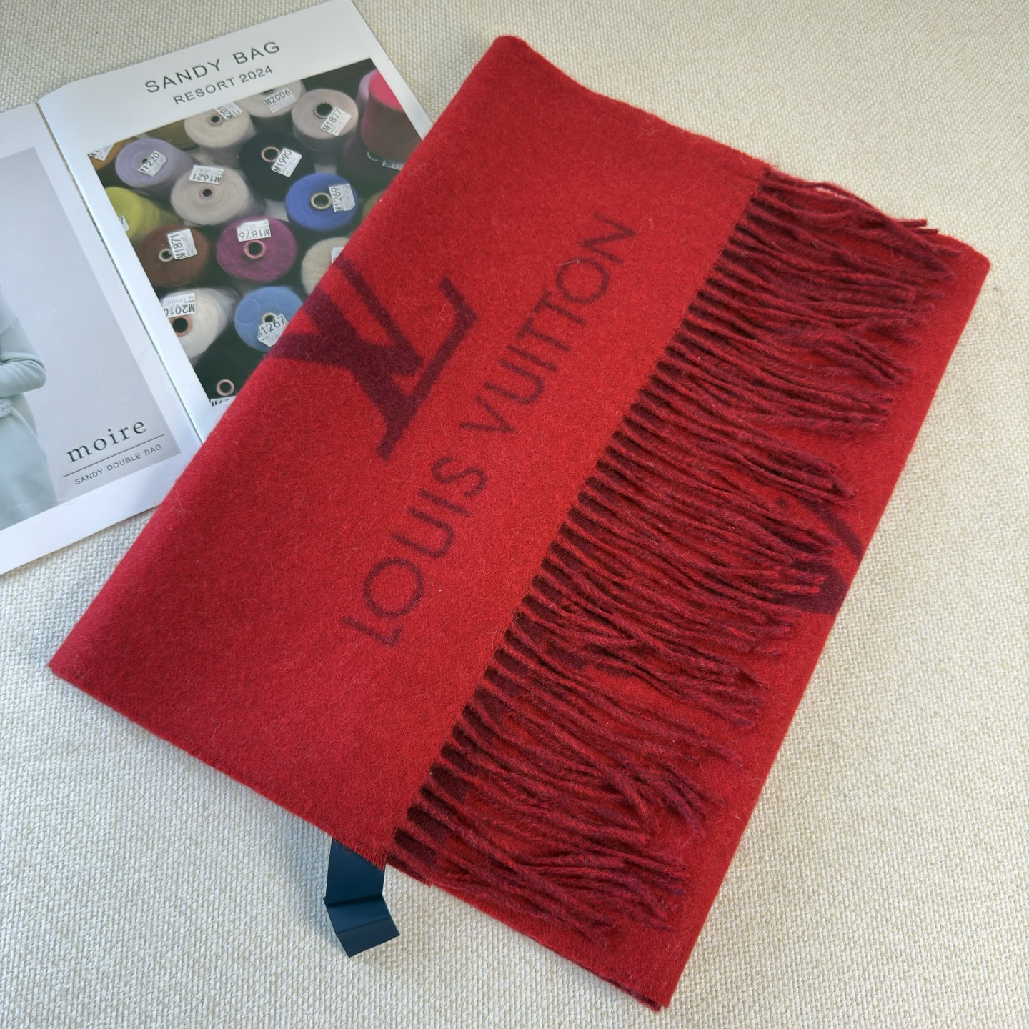 🆕【高端芯片版本】Louis Vitton · 霍思燕同款披肩围巾两用【带芯片+二维码+一色一编码】❗️