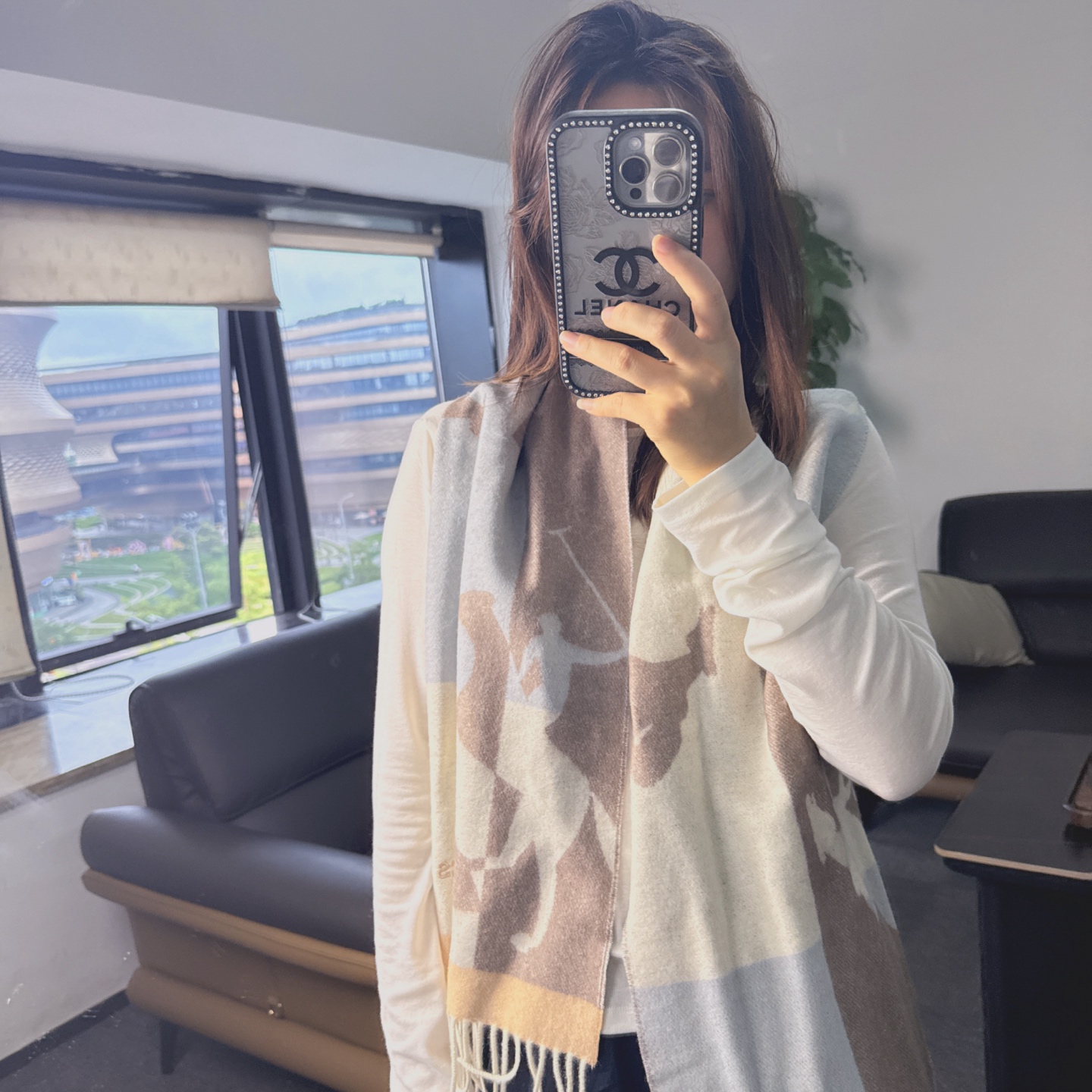 🆕 【▪Hermes · 爱马仕提花围巾，精致的温柔配色，超级迷恋❗️气质低调恬静又不失优雅❗️】重点推