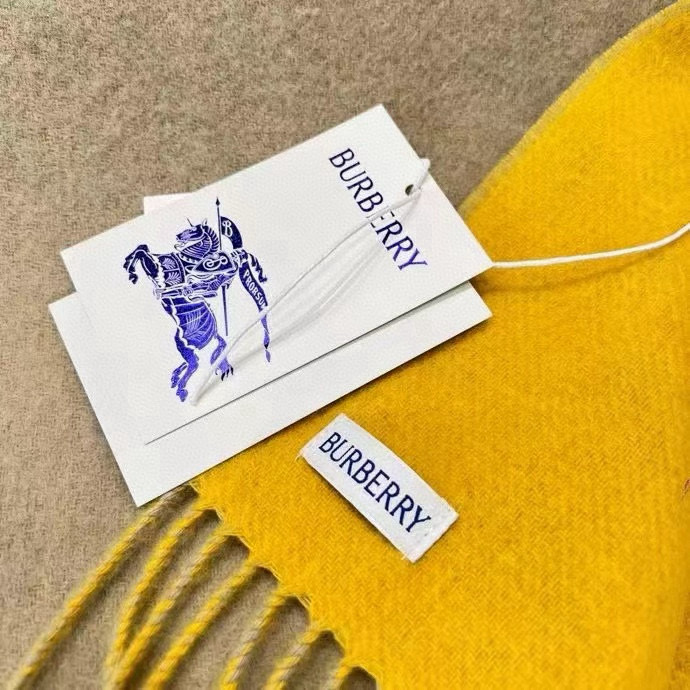 🆕𝐁𝐔𝐑𝐁𝐄𝐑𝐑𝐘 • 【双面素色刺绣长巾】官网同步上新❗️Size：168x30cm 100%绵羊毛慵