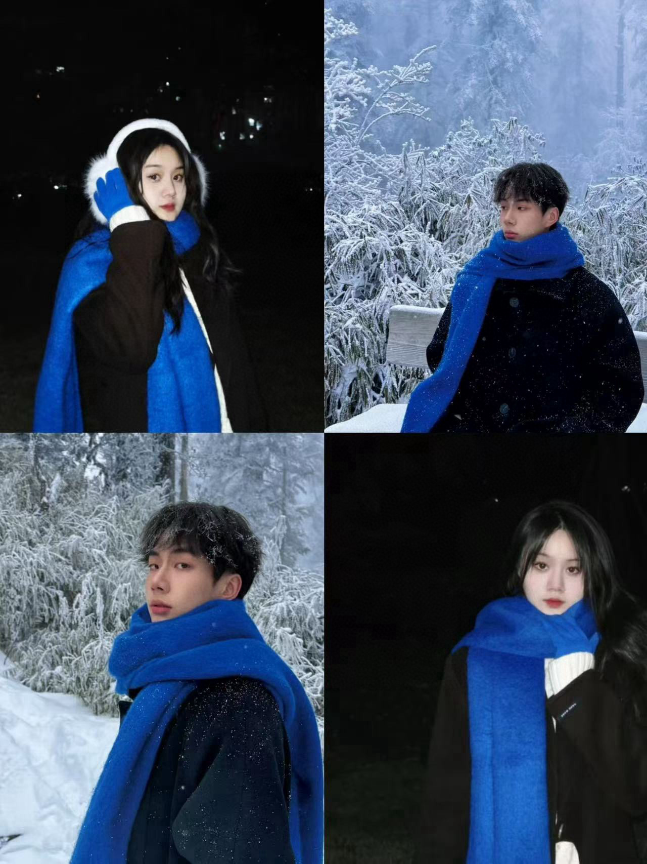 🆕大驴家24年最美的围巾没有之一，独家首发，Fluffygram 围巾取材羊驼毛和绵羊毛混纺，以拉绒处理