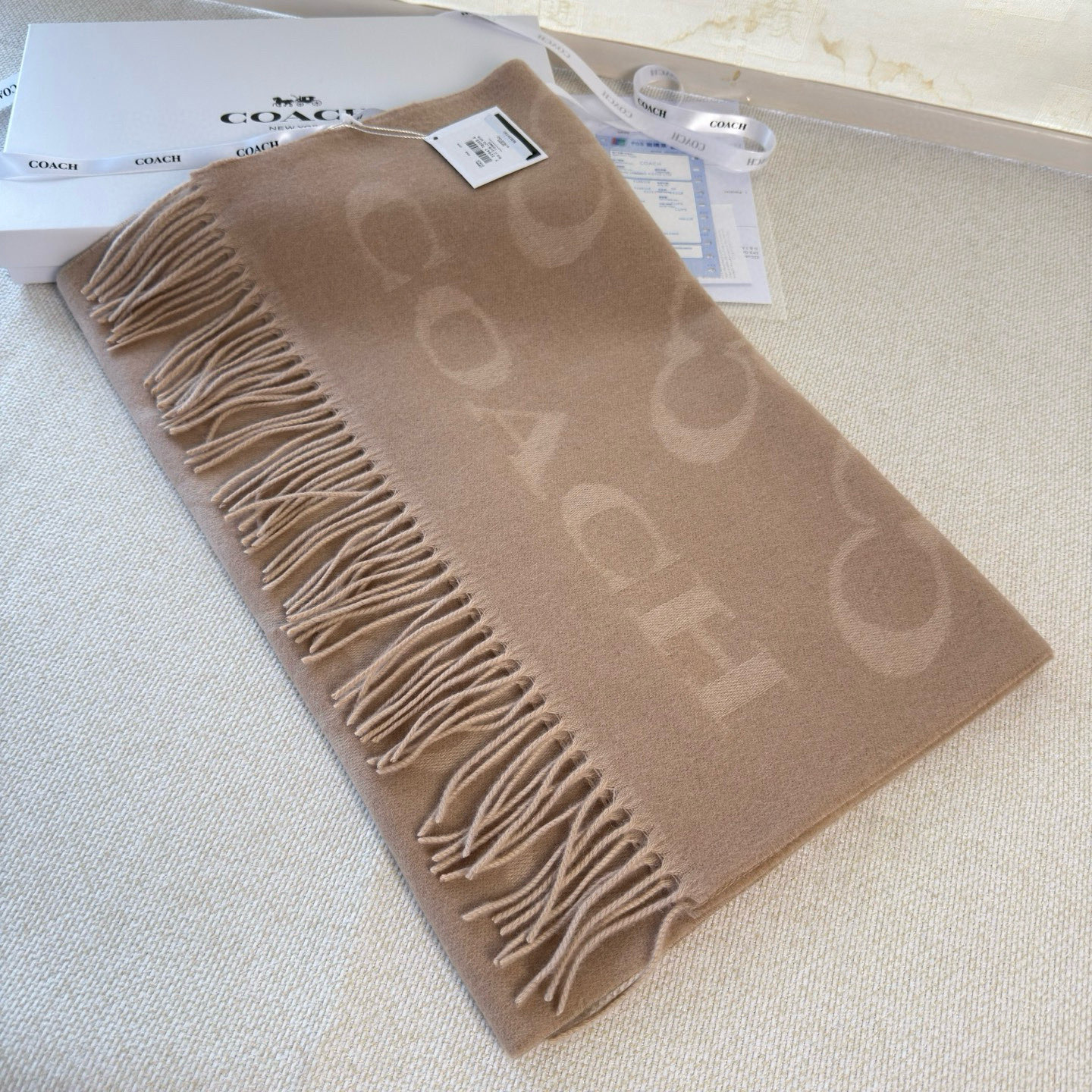 🆕【COCAH · 蔻驰经典斜纹字母】专柜都在抢货的节奏❗️【高端原版尾单全套辅料齐全】Coach经典斜