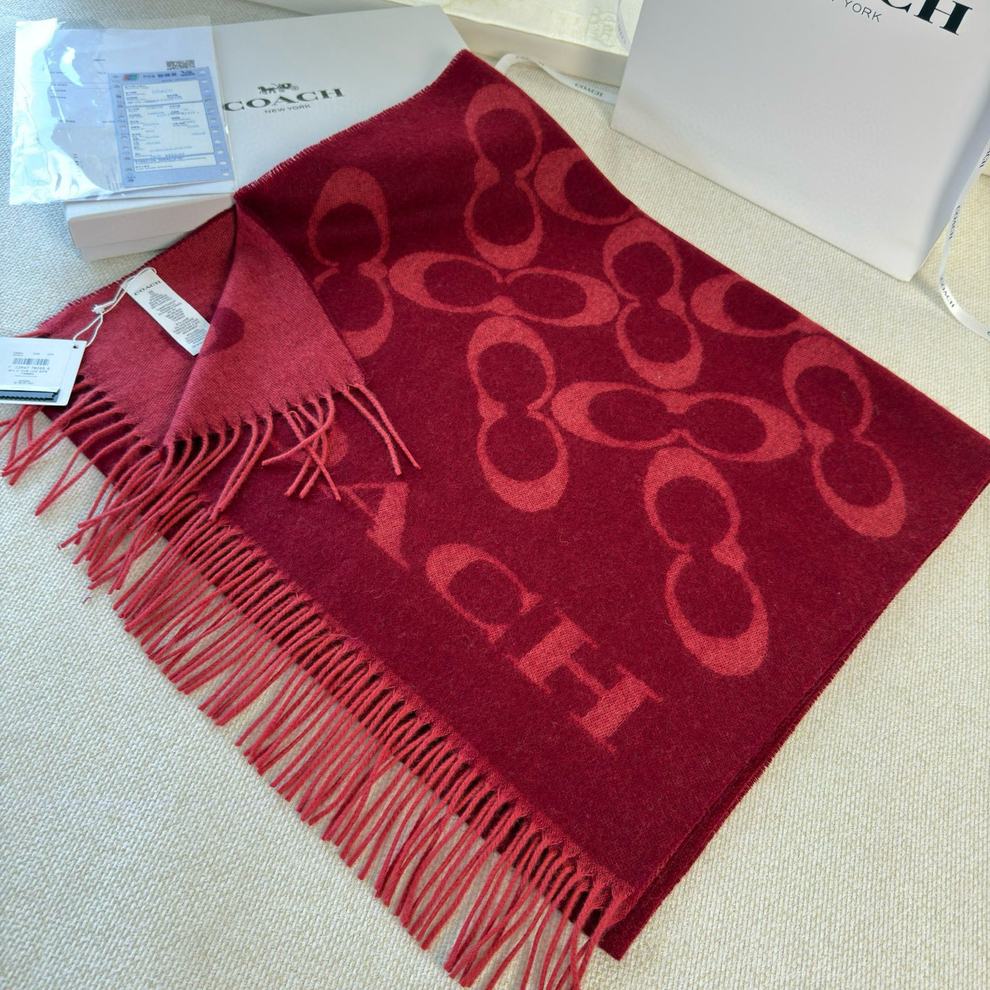 🆕【COCAH · 蔻驰经典斜纹字母】专柜都在抢货的节奏❗️【高端原版尾单全套辅料齐全】Coach经典斜