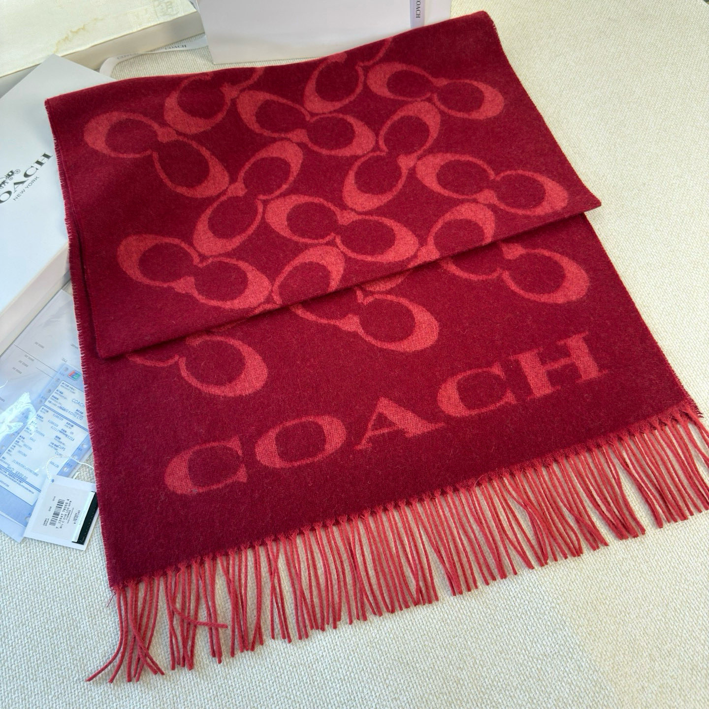 🆕【COCAH · 蔻驰经典斜纹字母】专柜都在抢货的节奏❗️【高端原版尾单全套辅料齐全】Coach经典斜