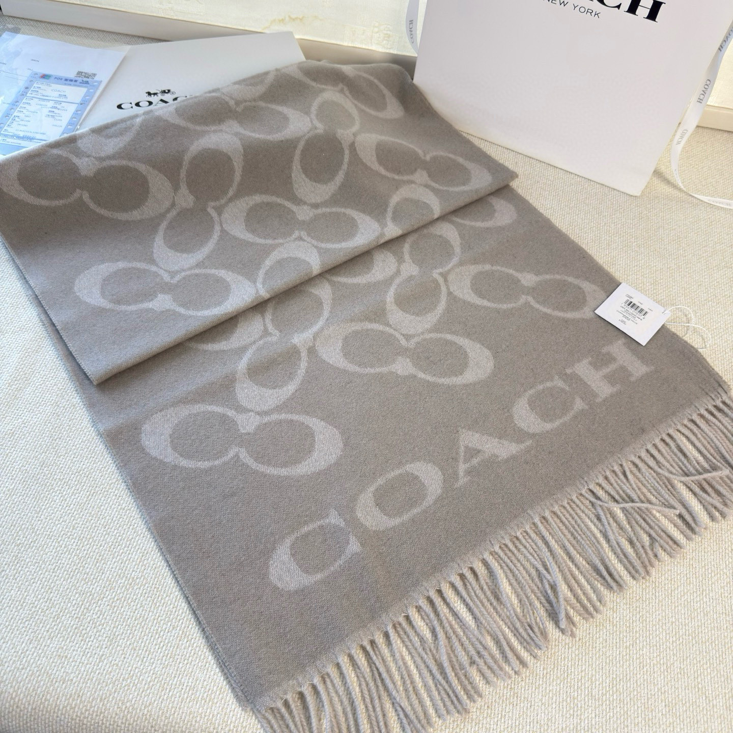 🆕【COCAH · 蔻驰经典斜纹字母】专柜都在抢货的节奏❗️【高端原版尾单全套辅料齐全】Coach经典斜