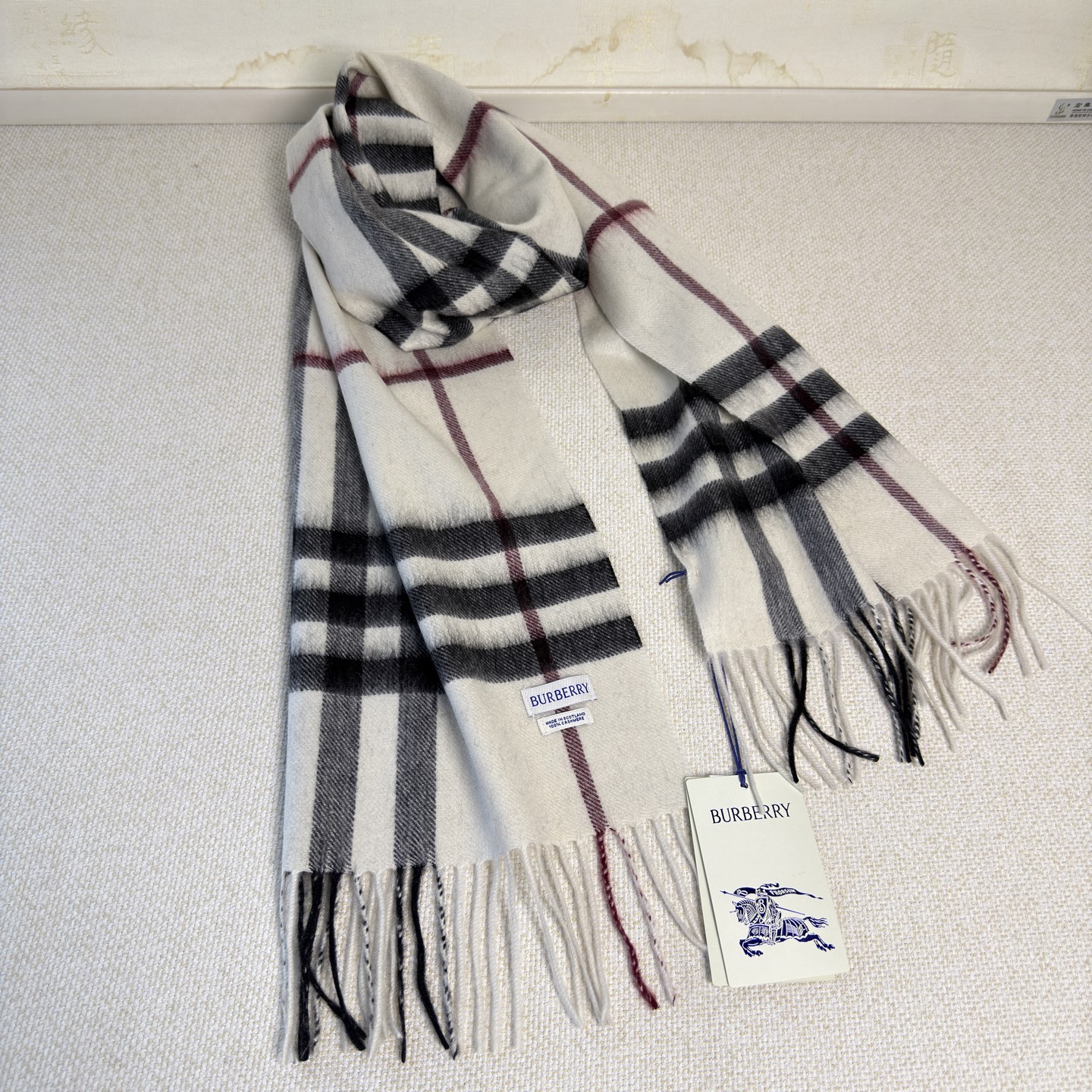 🆕【纯羊绒芯片版】Burberry · 巴宝莉经典万年格子❗️老款新作，最新官网全套辅料❗️HK🇭🇰外贸
