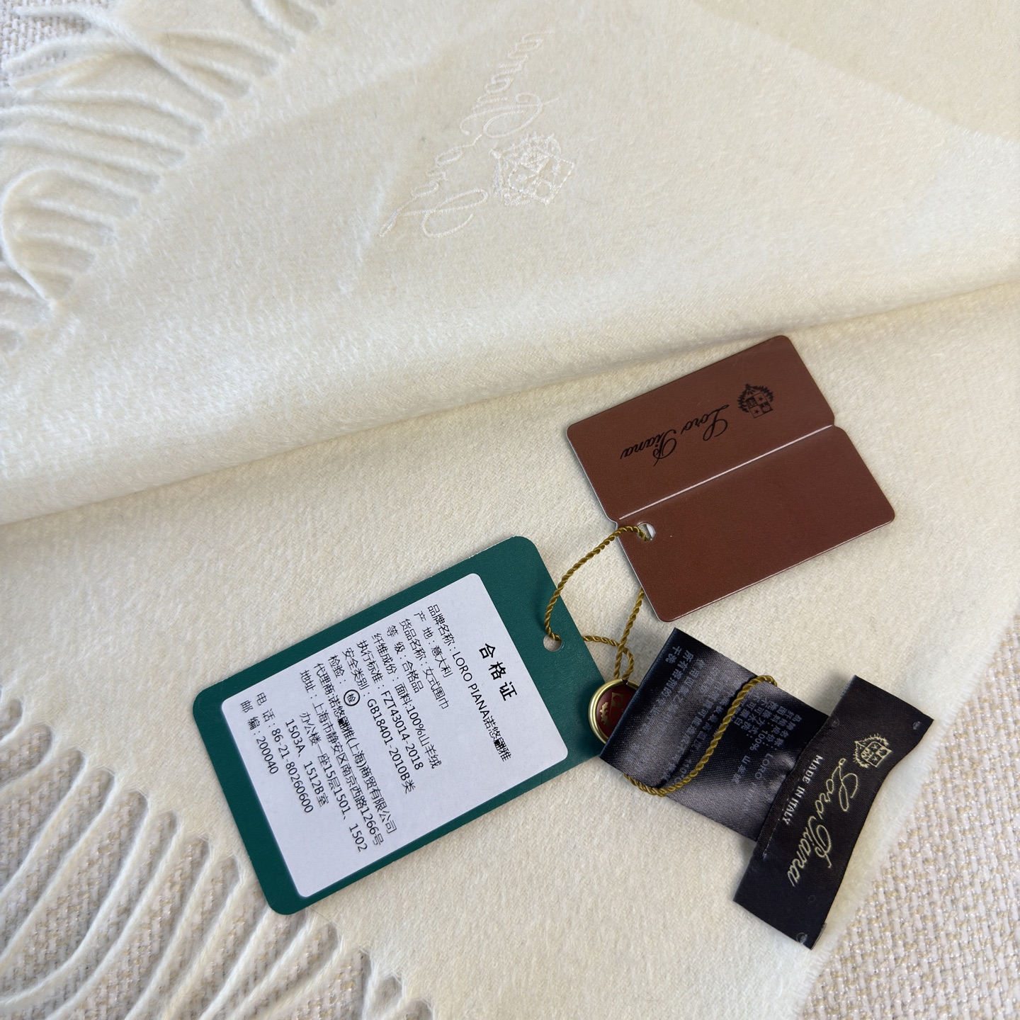 🆕Loro Piana · 诺悠翩雅秋冬新品❗️超级夯货 重磅来袭❗️【极品山羊绒小围巾】送人自留都太高