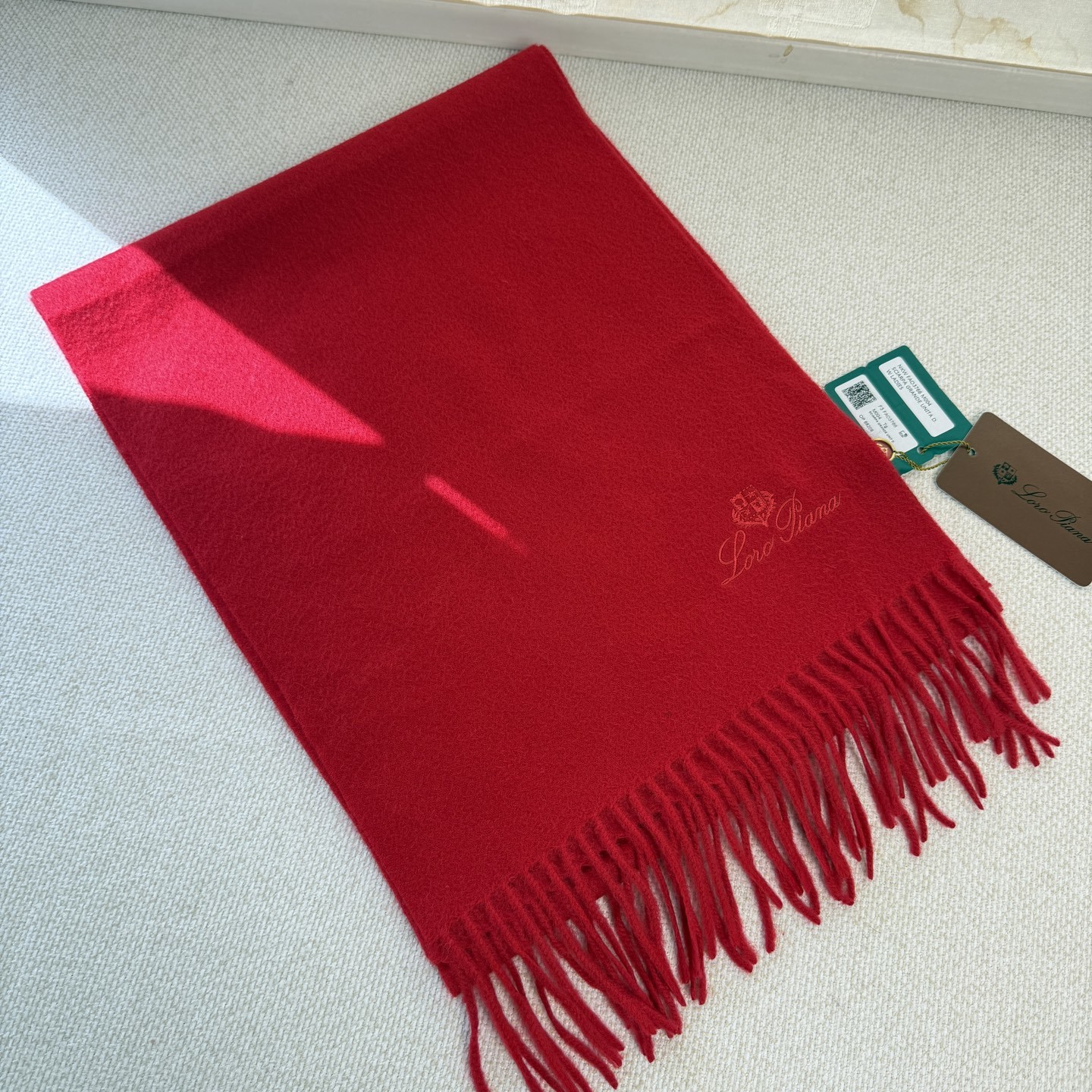 🆕Loro Piana · 诺悠翩雅秋冬新品❗️超级夯货 重磅来袭❗️【极品山羊绒小围巾】送人自留都太高