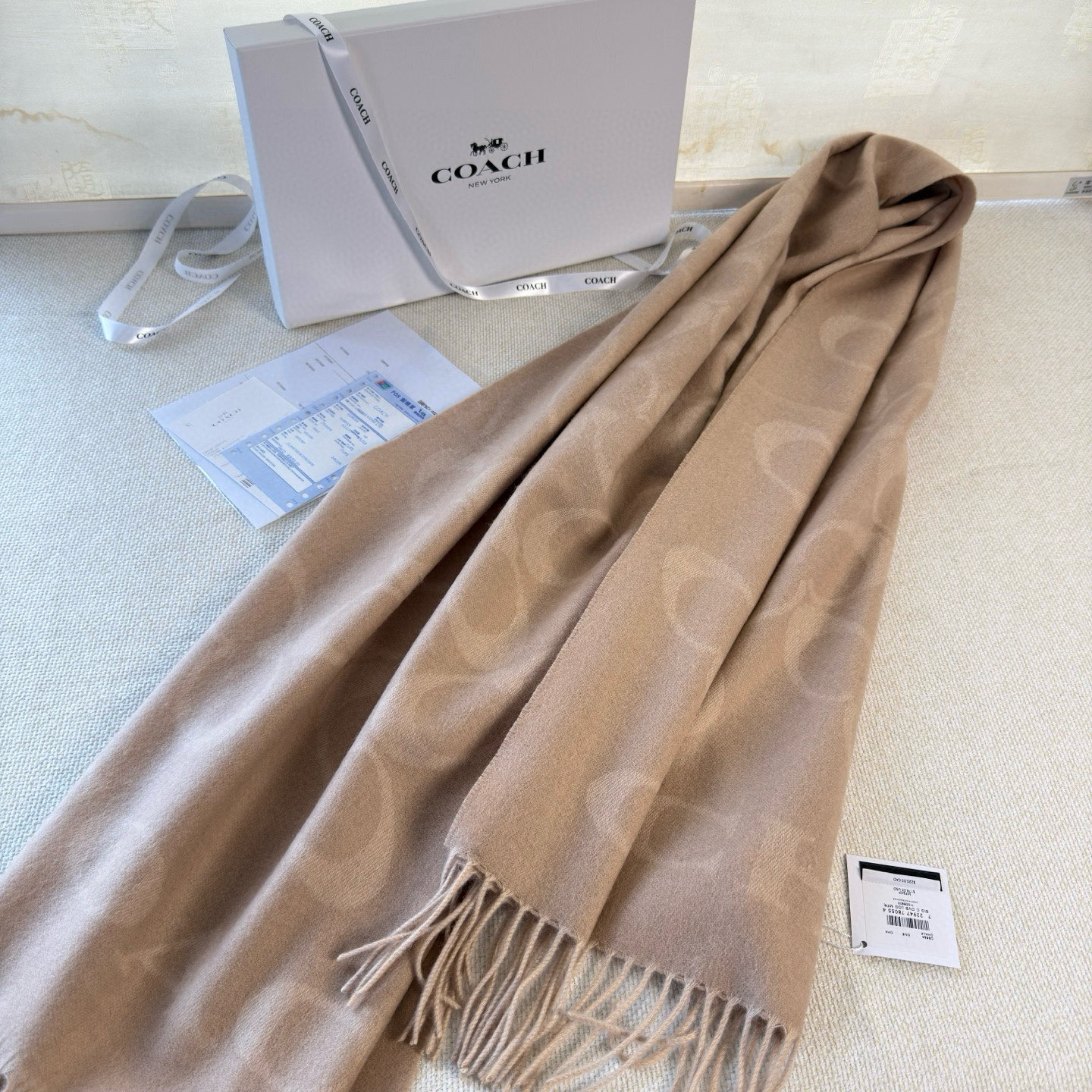 🆕【COCAH · 蔻驰经典斜纹字母】专柜都在抢货的节奏❗️【高端原版尾单全套辅料齐全】Coach经典斜