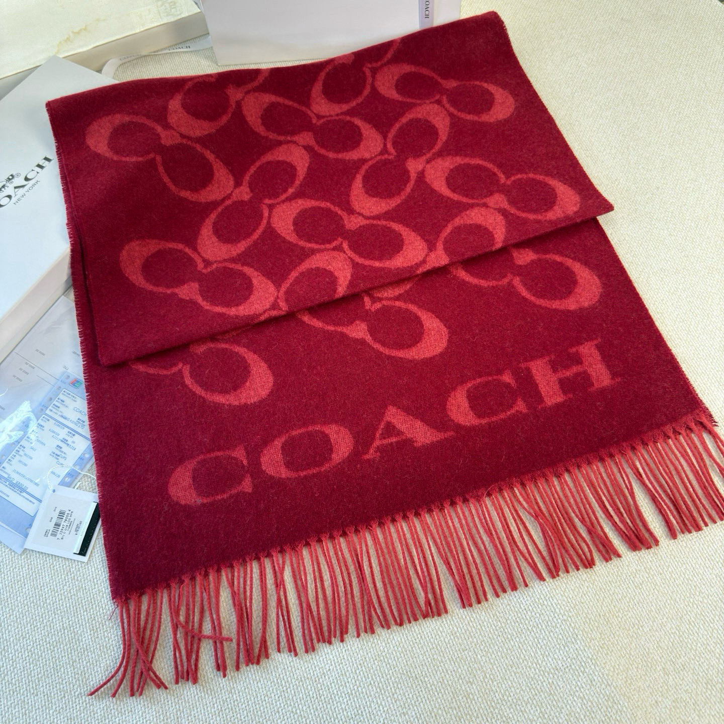 🆕【COCAH · 蔻驰经典斜纹字母】专柜都在抢货的节奏❗️【高端原版尾单全套辅料齐全】Coach经典斜